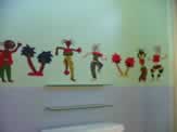 African Dancers Mural
